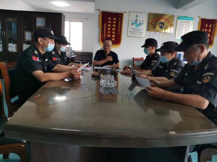 戎安公司義務(wù)巡邏開展反電詐、防溺水宣傳活動